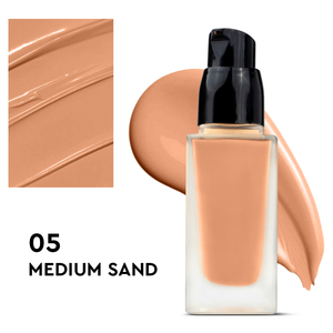 Fond de teint liquide longue tenue couvrant intégralement, marque privée, base pour une peau lisse - Product Image 6