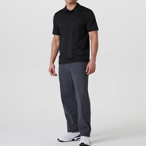 Vente flash - Polos pour hommes avec broderie personnalisée - Polos respirants à manches courtes - Polos de performance - Product Image 1