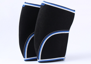Genouillère unisexe robuste en néoprène haute élasticité respirante pour la musculation, la lutte et l'entraînement personnalisé - Product Image 2