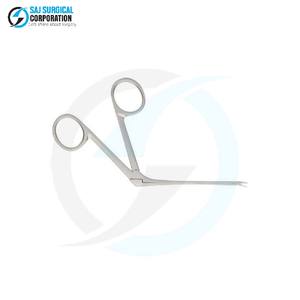 Forceps auriculaires Hough, instrument médical manuel en acier inoxydable de qualité supérieure, réutilisable, classe II, pour une manipulation précise des oreilles en clinique - Product Image 3