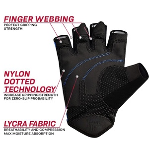 Adjustable <b>Weight</b> Lifting <b>Gloves</b> with Wrist Wraps – Comfortable Gym <b>Gloves</b> for Training and Weightlifting <b>Gloves</b> - Product Image 5