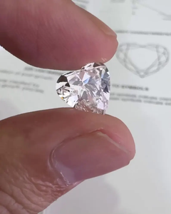 Diamant de laboratoire en forme de cœur, certifié IGI, diamant cultivé en laboratoire, diamant pour bague de fiançailles ou pendentif, cadeau de diamant pour femme - Product Image 4