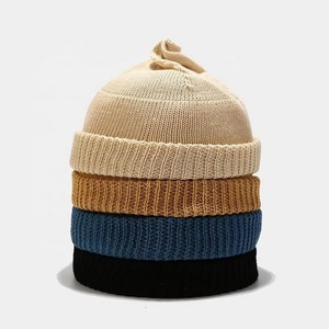 Gorro de Lana de Alta Calidad para Invierno 2024, Gorro de Esquí Suave con Borde, 100% Lana, Forro Polar Cálido, Tejido de Punto, Bordado 3D Común Personalizado - Product Image 2