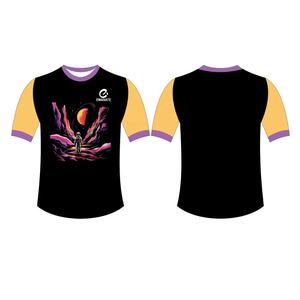 Camiseta de hombre de algodón de alta calidad personalizada talla grande impresión DTF liso teñido Fabricación de camisetas al por mayor - Product Image 4