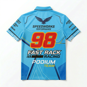 เสื้อโปโลสำหรับปั่นจักรยานเสือภูเขา Downhill Polo Mountain Bike Motorcycle Cycling Jersey Crssmax Ciclismo เสื้อผ้าผู้ชาย MTB T Shirt DH MX Pit Crew Polo - Product Image 2