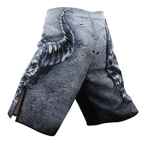 Shorts de MMA sur mesure pour hommes, motif uni, polyester sublimé, imprimé, prix bas et abordable - Product Image 3