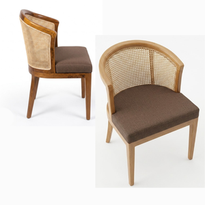 Sillas de restaurante de madera maciza con espuma suave adicional y tela suave, a un precio económico. - Product Image 3
