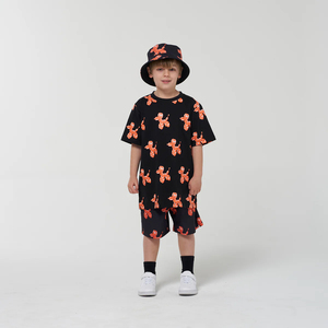 Ropa infantil para verano, camiseta con pantalones cortos a juego, ropa de calle para niñas y niños de 0 a 10 años, conjuntos combinados. - Product Image 4