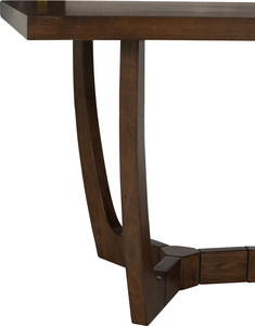 Modern Wooden Dining <b>Table</b> Rectangular Dining Room <b>Table</b> <b>Brown</b> Wood Furniture for Home Apartment Hotel - Product Image 3
