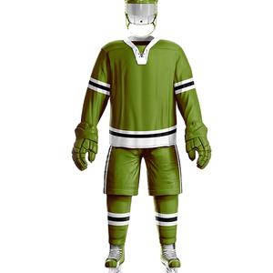 Conjunto de Uniforme de Hockey sobre Hielo Personalizado para Hombre Adulto, 100% Poliéster, Secado Rápido, Transpirable, Impresión Digital, Ropa Deportiva de Equipo - Product Image 2