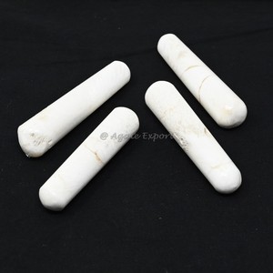 Jaspe rojo de primera calidad, venta al por mayor, varita de masaje suave natural, varita de masaje de piedras preciosas de cristal de alta calidad para regalo de empresa - Product Image 6