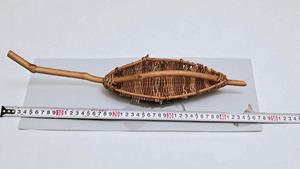 Cesta de flores de ratán japonés tejida a mano, cesta de ikebana, florero Hanaire, cesta de bambú para flores, florero de ratán tejido, soporte natural para flores - Product Image 4