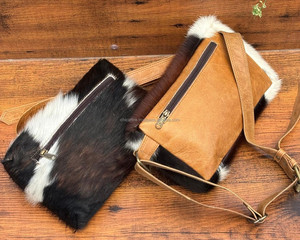 Dropship, venta al por mayor, riñonera de cuero genuino Vintage, riñonera de piel de vaca de alta calidad para hombres, riñoneras para hombres y mujeres - Product Image 6