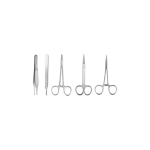 Kit de Práctica de Sutura Quirúrgica para Entrenamiento Manual, Incluye Almohadilla de Silicona Grande para Suturas y Componentes Metálicos Pre-cortados - Product Image 4