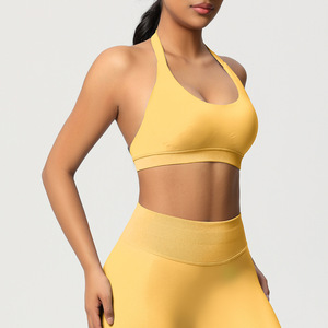 Sujetadores Deportivos Personalizados al por Mayor para Mujer: Nuevos Diseños Transpirables, Sin Costuras, Sin Espalda, a la Moda para Fitness y Gimnasio - Product Image 2