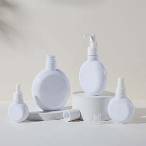 Botella de Plástico PET con Bomba Pulverizadora para Agua/Loción, 40ML 70ML 150ML 300ML, Blanca, para Cuidado de la Piel, Venta al Por Mayor - Product Image 4