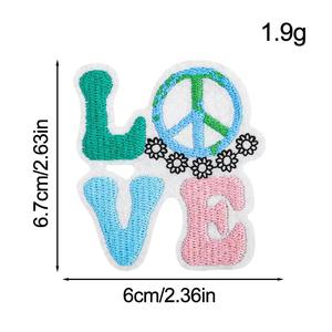 Parches Bordados Personalizados con Diseño de Flores 3D, Apliques Termoadhesivos o para Coser en Ropa, Sombreros, Bolsos, Lona y Tela Decorativa - Product Image 1