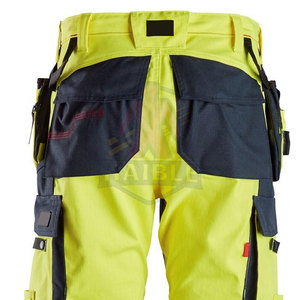 Pantalon de travail haute visibilité durable et respirant pour les travailleurs industriels, tissu confortable, vêtements de travail pour atelier, usage quotidien - Product Image 6