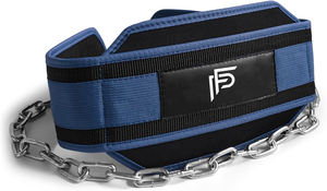 Ceinture de dips premium pour la musculation avec fixation de chaîne sécurisée, ceintures de dips personnalisables avec logo de marque pour les grossistes - Product Image 2