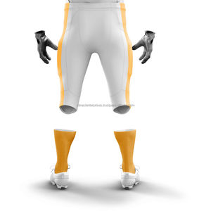 Servicio OEM Uniforme de Fútbol Americano para Hombre - Poliéster/Nailon de Secado Rápido y Antibacteriano, Logotipo y Nombre del Equipo Personalizados, Manga Corta - Product Image 3