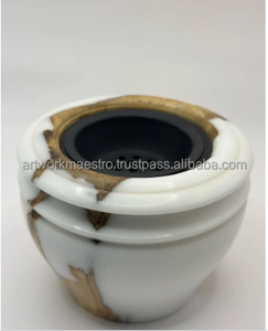 BRÛLEUR D'ENCENS ARTWORK MAESTRO Traditionnel Fait Main Écologique en Bois de Mangue et Résine avec Aromathérapie pour Désodorisant d'Air Aromatique - Product Image 2