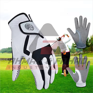 Gants de golf pour homme en cuir Cabretta de haute qualité, main gauche, avec logo personnalisé, antidérapants et respirants - Product Image 5