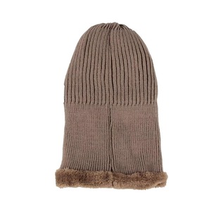 MANTIC ENTERPRISES Balaclava unisexe en tricot à carreaux pour l'hiver avec doublure en polaire, broderie 3D pour une utilisation en extérieur, taille adulte 52-54 cm - Product Image 2