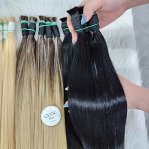 ผมแท้เวียดนามเกรดพรีเมียม GUGU HAIR แบบเส้นตรงธรรมชาติ  ต่อผมแบบเส้นตรงสองชั้น  ทุกสี  ผมแท้ 100% สำหรับผู้หญิง - Product Image 2