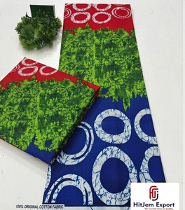 Wholesale Luxury African Wax Print Fabric Ankara Kitenge Cotton Custom Design Textile OEM ODM Manufacturing Factory Bulk Supplie - Product Image 6