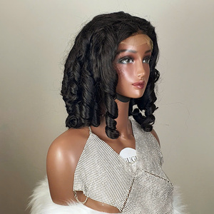Hot Sell Egg Curl Human Hair <b>Wig</b> Transparent Lace Closure 5x5 Loose Body Wave <b>Wig</b> <b>Cheap</b> Price Top Quality for Black Women - Product Image 3