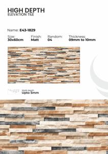 Azulejos de Porcelana con Acabado Mate de Lujo, 300x600mm, Azulejos de Cerámica Elegantes para Paredes y Pisos, para Interiores y Exteriores Contemporáneos - Product Image 2