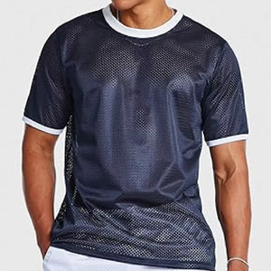 เสื้อเจอร์ซีย์ตาข่ายทรงเข้ารูปสำหรับผู้ชาย รุ่นปี 2026 แห้งเร็ว น้ำหนักเบา ระบายอากาศได้ดี พร้อมโลโก้สั่งทำ คุณภาพสูง - Product Image 2