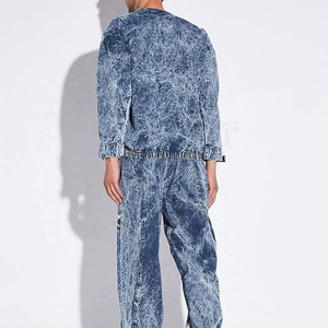 ชุดวอร์มผ้าคอตตอนโอเวอร์ไซส์สำหรับผู้ชายชุดวอร์มผ้าคอตตอน100% ซักได้ตามต้องการชุดวอร์มทรงโอเวอร์ไซส์ผ้าคอตตอนเหมาะสำหรับทุกเพศ - Product Image 3