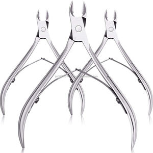 Cortacutículas Profesional de Acero Inoxidable, Herramienta para el Cuidado de las Uñas, Agarre Ergonómico, Instrumento para Cortar Cutículas de Alta Calidad - Product Image 1