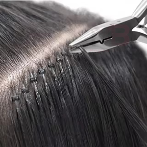 Professional Stainless Steel Hair Extensions Tool Kit Salon Human Hair Bonding Pliers <b>Application</b> Tools Complete Accessories Set - Product Image 6