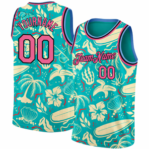 Maillots de basket vintage colorés personnalisables avec nom, respirants, livraison directe, impression 3D, débardeur décontracté d'été sans manches - Product Image 4