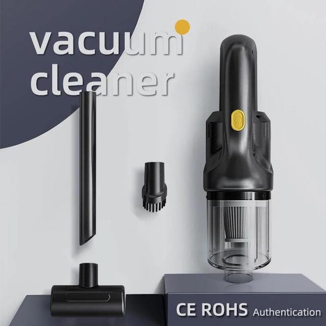 High Power Cordless Car Home Vacuum Cleaner Handheld Portable Strong Suction with Washable Filter