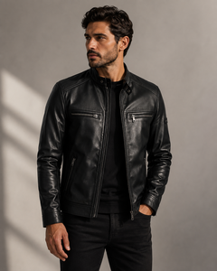 Blouson Bomber en Cuir Imperméable et Coupe-Vent de Qualité Supérieure pour Hommes, Meilleures Ventes 2026, Service OEM Disponible - Product Image 1