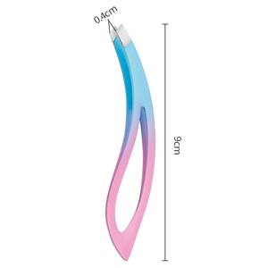 Pince à épiler pour sourcils et extensions de cils en acier inoxydable pour cils volumineux - Product Image 6