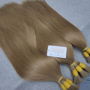 ผมแท้เวียดนาม Toupee Corp T05 Super Double Drawn Raw Bulk Straight แบบเย็บติดด้วยเครื่องจักร น้ำหนัก 100 กรัม เกล็ดผมเรียงตัวเดียวกัน เกรดเดียวกัน - Product Image 3