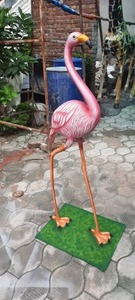 Unique Design FRP <b>Flamingo</b> Statue Handcrafted Outdoor Decor for Gardens Resorts and <b>Hotels</b> Available At Reasonable Price - Product Image 5