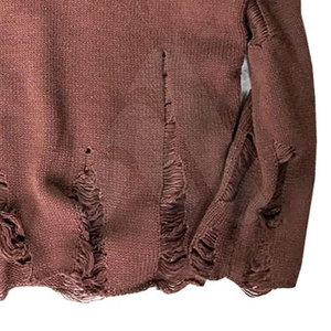 Pull-over décontracté pour homme, style streetwear tendance, tricoté, 100% coton respirant, personnalisable - Product Image 5