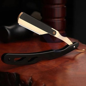 Professional Manual Barber Swing Lock Stainless Steel Six Blade Face Shaver Straight Edge Folding <b>Razor</b> for <b>Men</b> Beard Trimming - Product Image 2