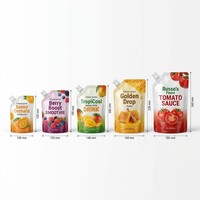 Individuell bedruckbare Standbodenbeutel (Doypacks) mit Ausgießer für Flüssigkeiten, Saucen und Haushaltschemikalien – Geringe Mindestbestellmenge