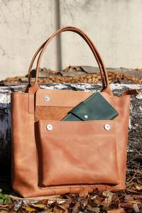 Sacs à main de luxe de marque célèbre pour femmes, sacs fourre-tout en cuir véritable faits à la main, sacs à main personnalisés pour femmes, fermeture à glissière LTB-0205 - Product Image 3