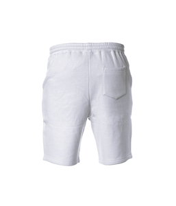 Pantalones cortos de chándal para hombre, lisos, de tela no tejida, estilo vintage, lavados, con cordón en la cintura, ajuste holgado y suave. - Product Image 4
