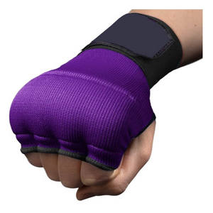 Gants de boxe élastiques avec rembourrage en mousse de gel pour entraînement de karaté, logo personnalisé, protection - Product Image 3