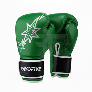 Guantes de entrenamiento de cuero PU con logotipo personalizado para MMA y fitness, guantes de boxeo personalizados de cuero PU, guantes de entrenamiento personalizados. - Product Image 2