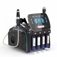 HydroGlow Pro Water Peel con mesoterapia sin aguja TDA Dispositivo 2 en 1: La máquina de hidratación facial definitiva para una piel radiante