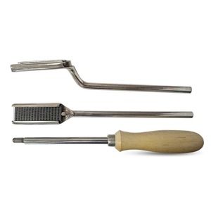 เครื่องมือขูดฟันม้าระดับพรีเมียมสำหรับทันตกรรมม้ามืออาชีพ ทำจากสแตนเลส ใช้ซ้ำได้ ออกแบบตามหลักสรีรศาสตร์ - Product Image 3